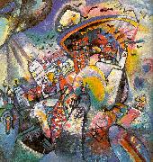 Wassily Kandinsky Moscow I oil on canvas